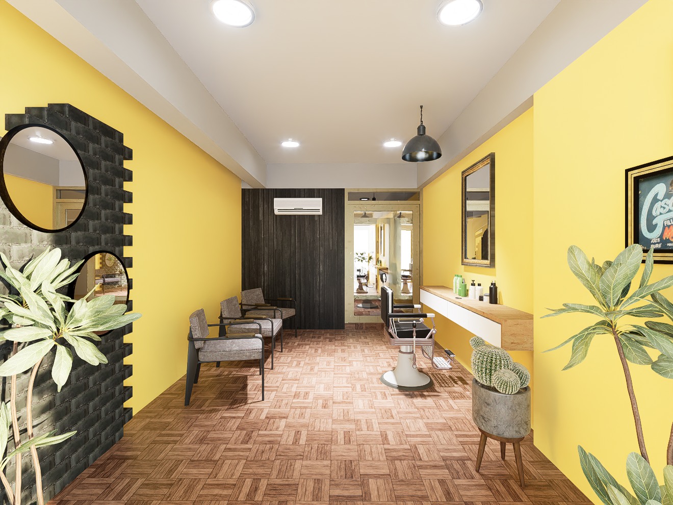 Barber Shop Renovation - Design view 01