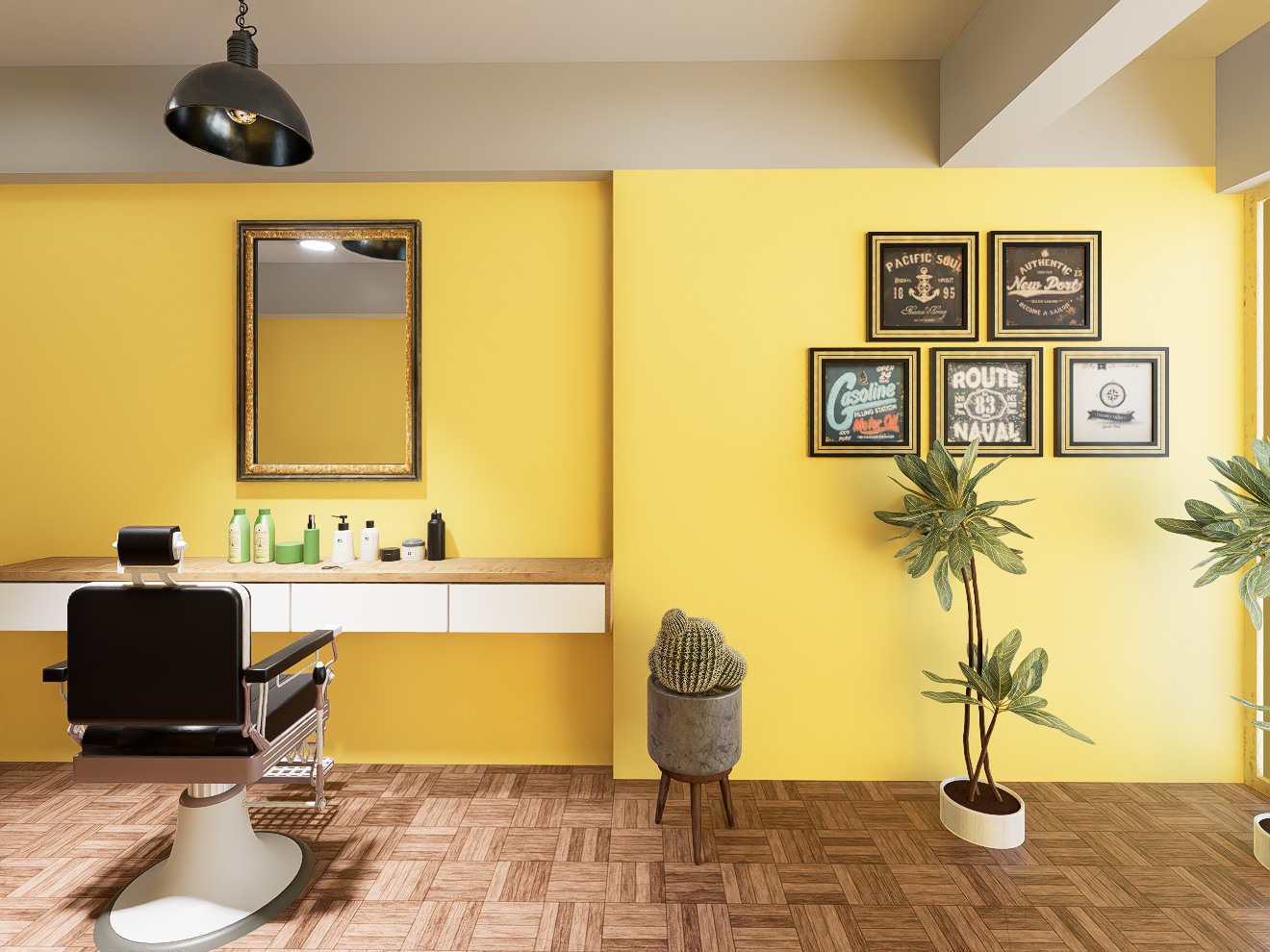 Barber Shop Renovation - Design view 02