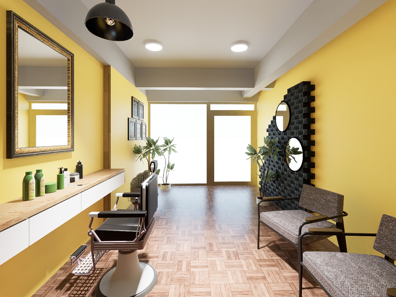 Barber Shop Renovation - Design view 05
