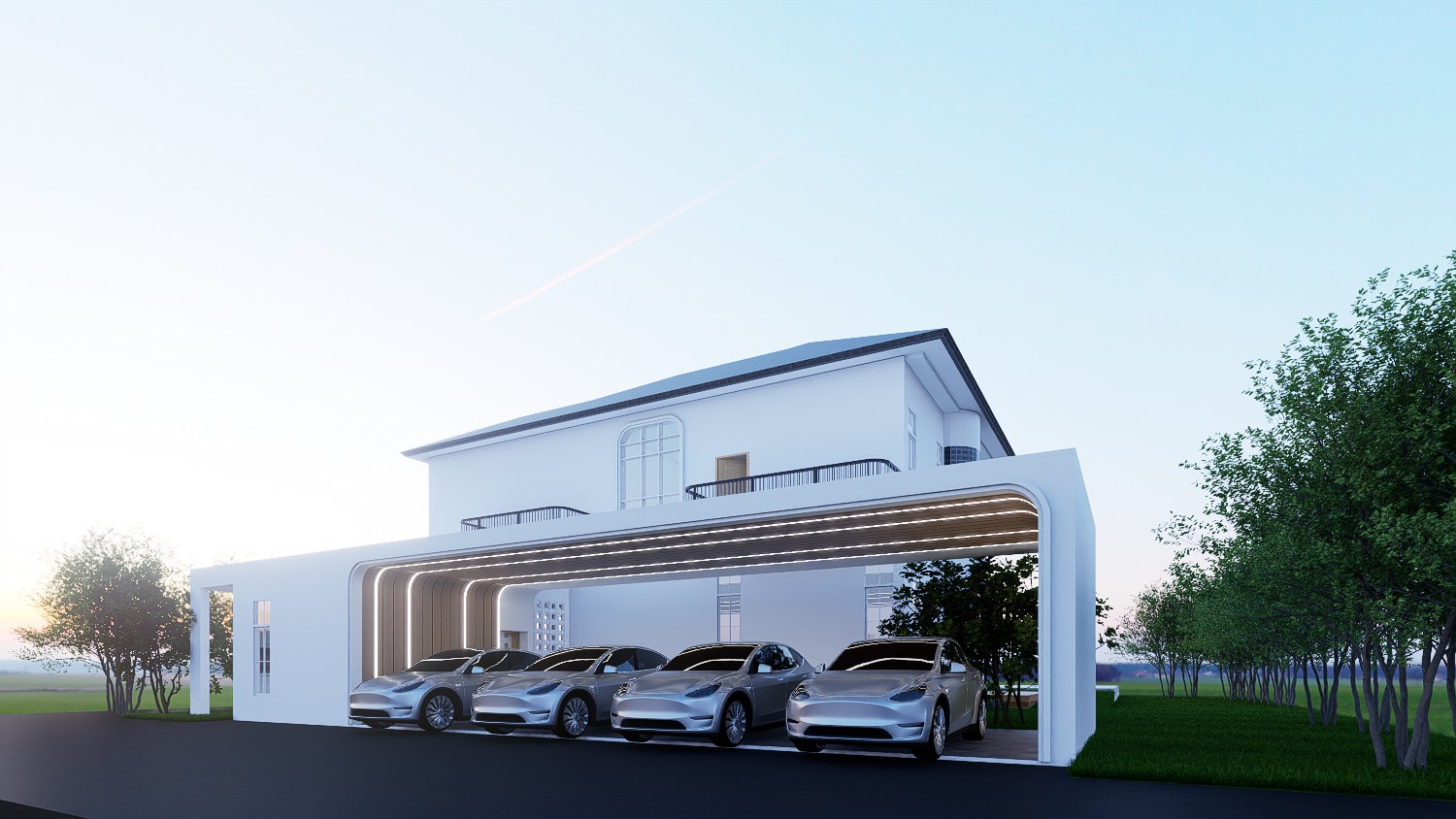 Two-Storey House Renovation - Design view 02