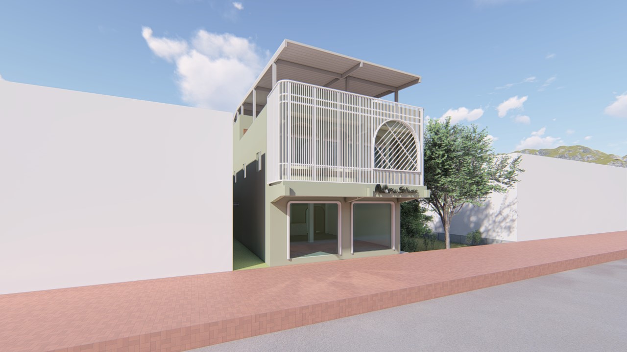 Design render of Namo Silver: Opposite perspective — study 01