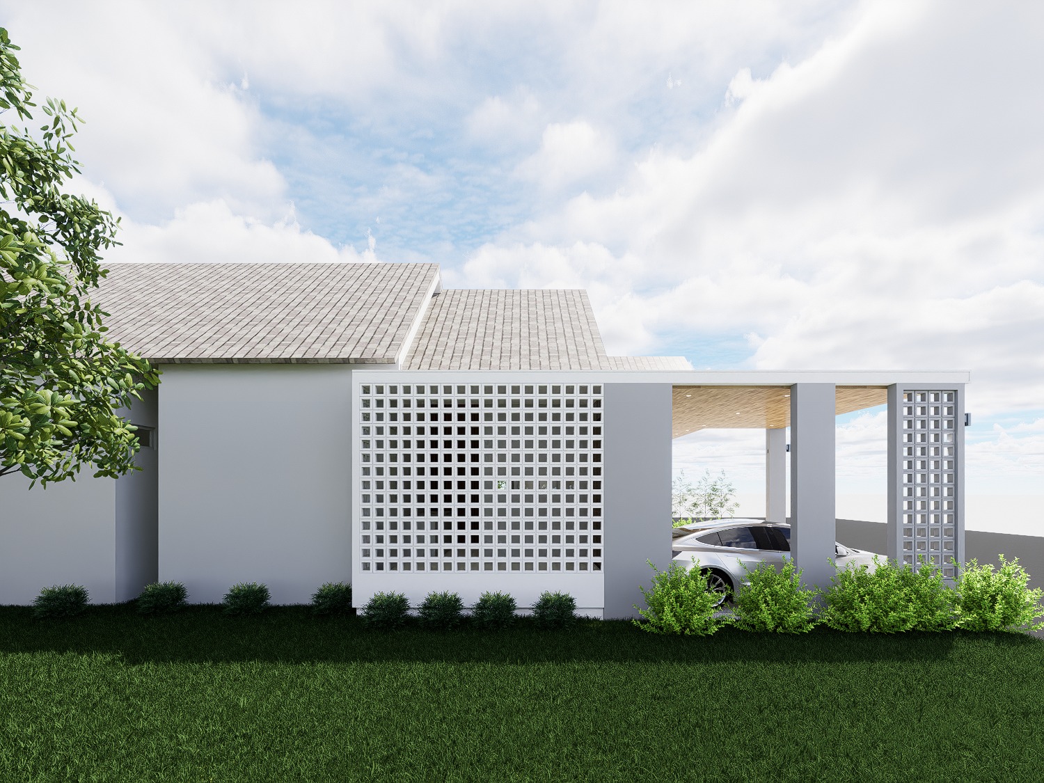 Single-Storey House - Sichon - Design view 03