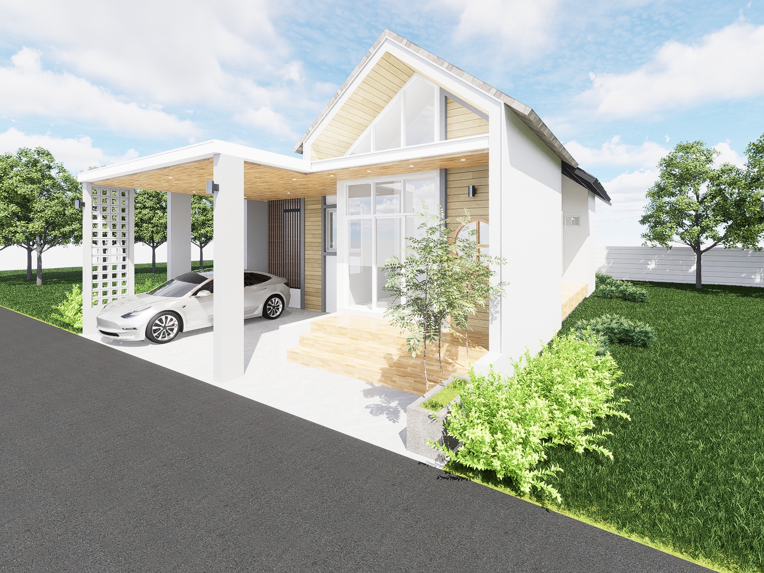 Single-Storey House - Sichon - Design view 04