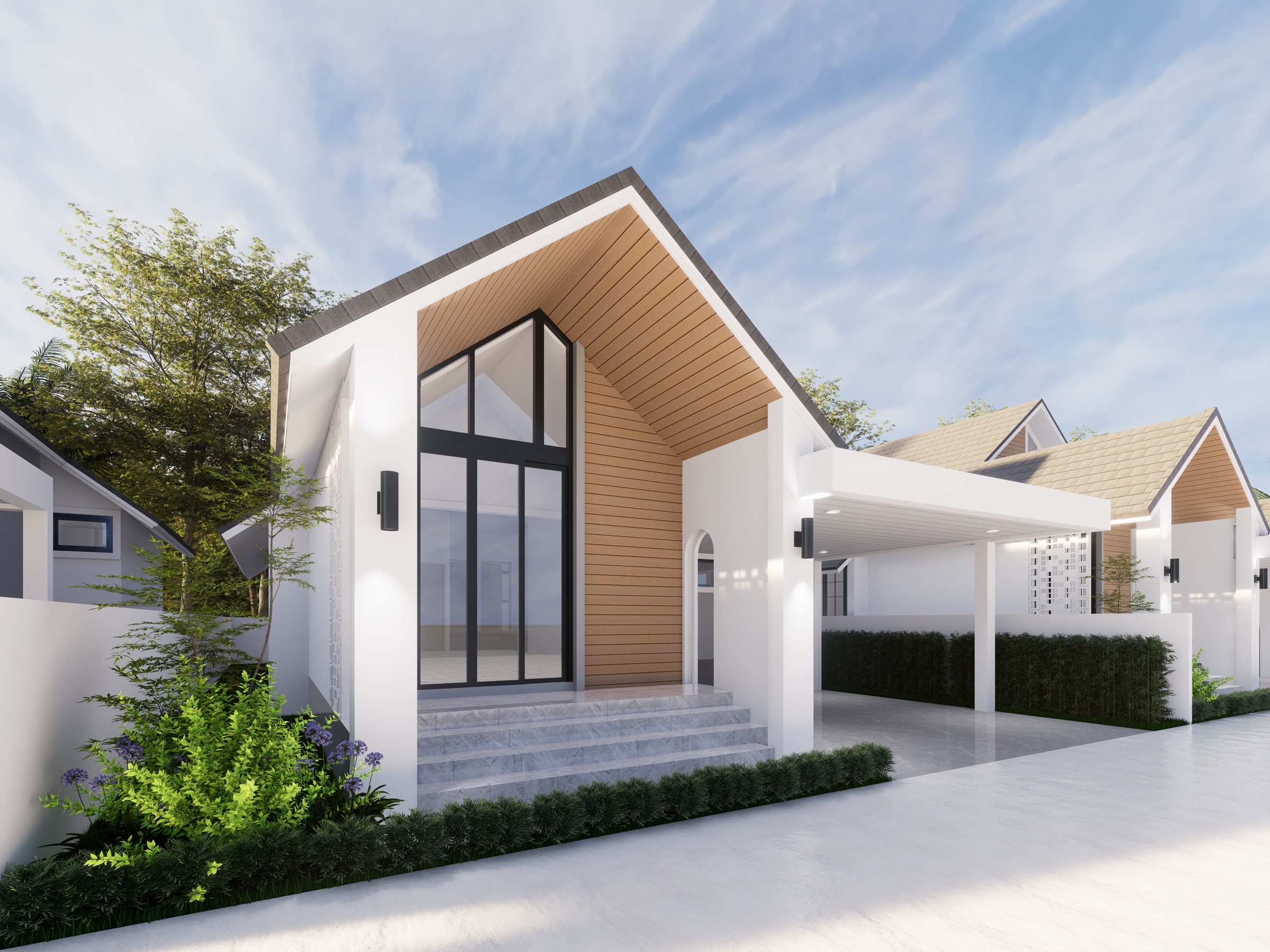 Single-Storey Housing Development - Sichon - Design view 03