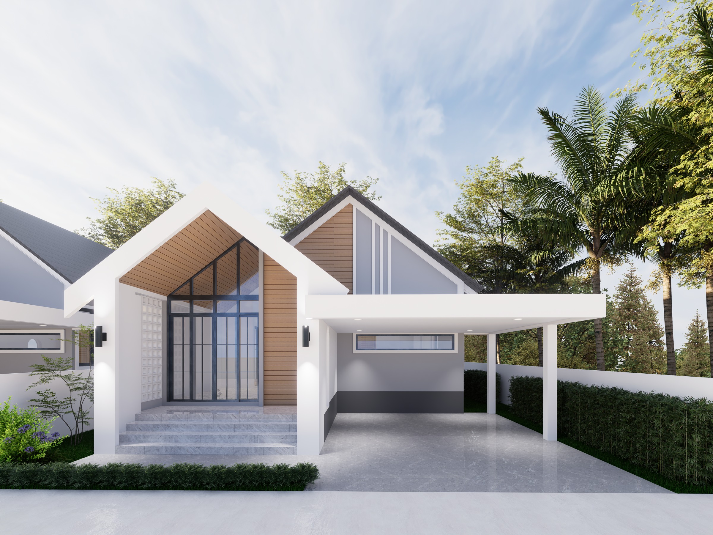 Single-Storey Housing Development - Sichon - Design view 04