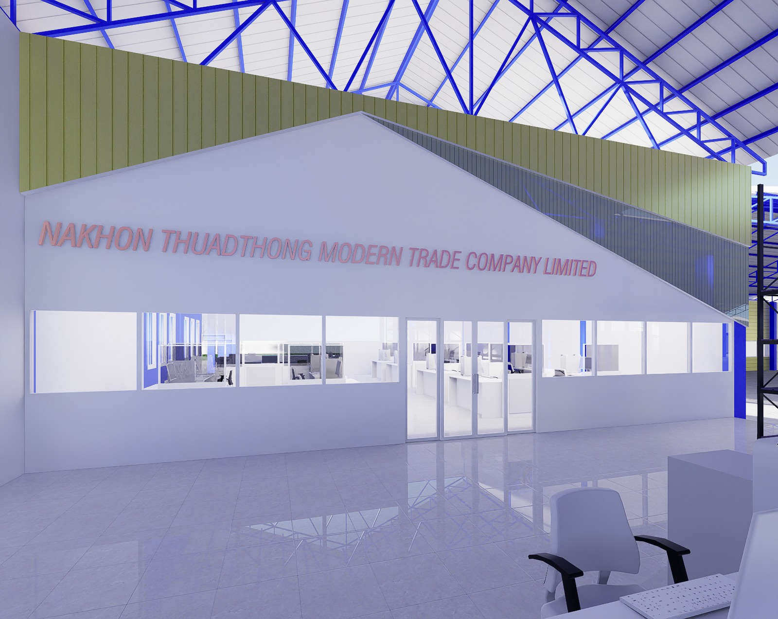 Factory Renovation - Tha Phae - Design view 05