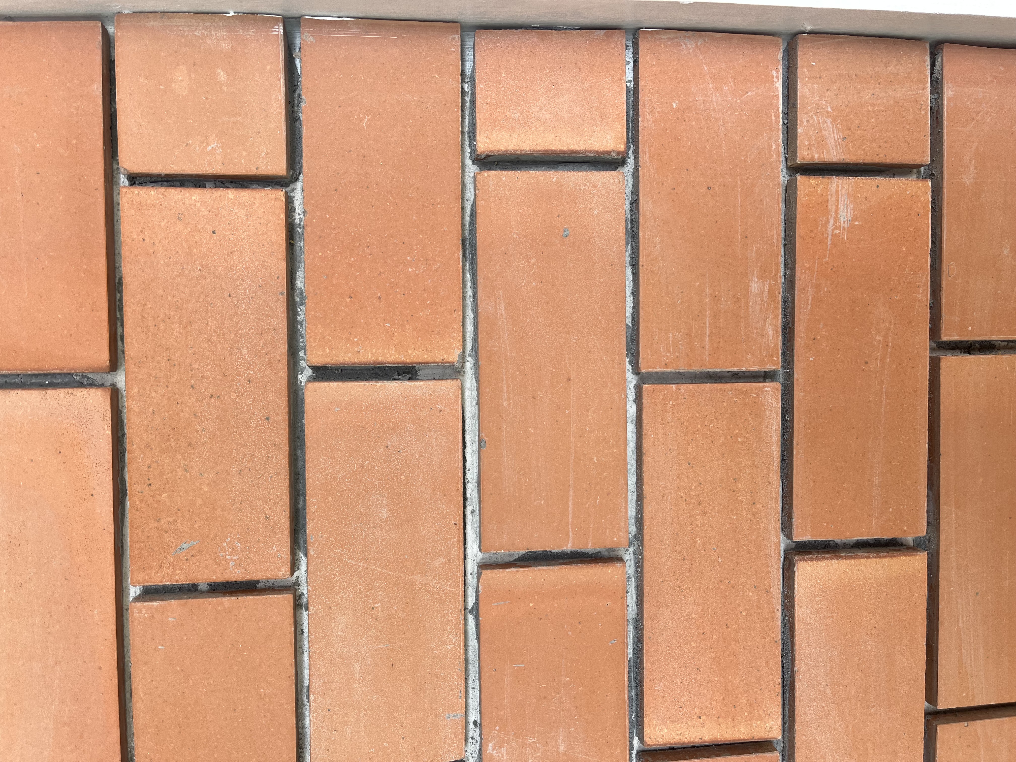 Site photograph of the Thasala house: Wall material detail