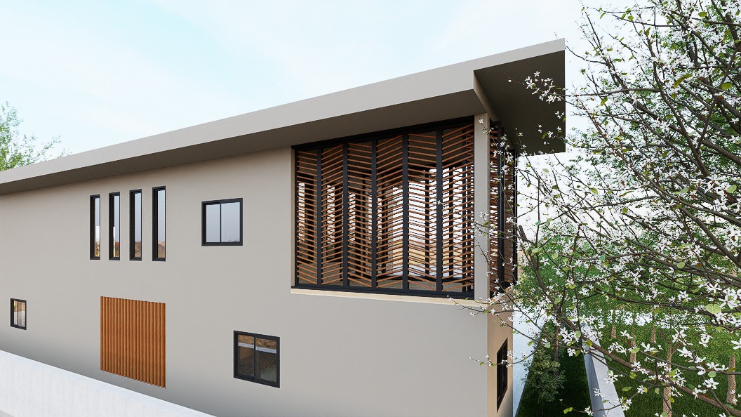 Two-Storey House Renovation - Design view 01