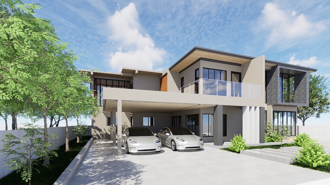 Two-Storey House Renovation - Design view 05